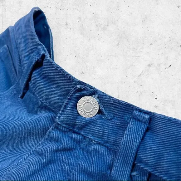 Vtg 90s Guess Jeans USA Jeans, Red Patch, High Rise Tapered Leg, USA Made 28 30 - Picture 5 of 7